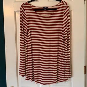 Gap Red & White Stripped Tunic.